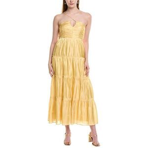 Jl Luxe Womens  Maxi Dress, Gold